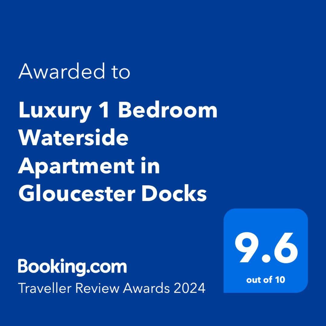 Luxury 1 Bedroom Waterside Apartment In Gloucester Docks Bagian luar foto
